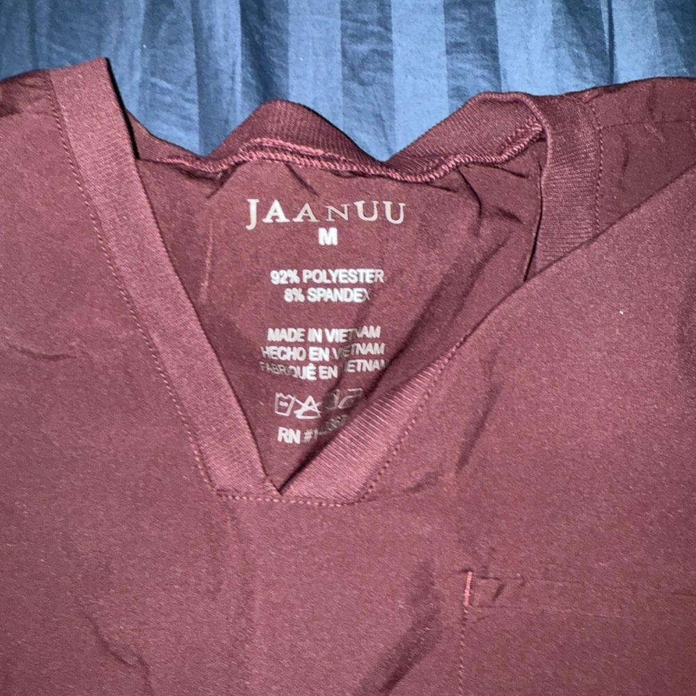 Jaanuu Women's Top in Burgundy